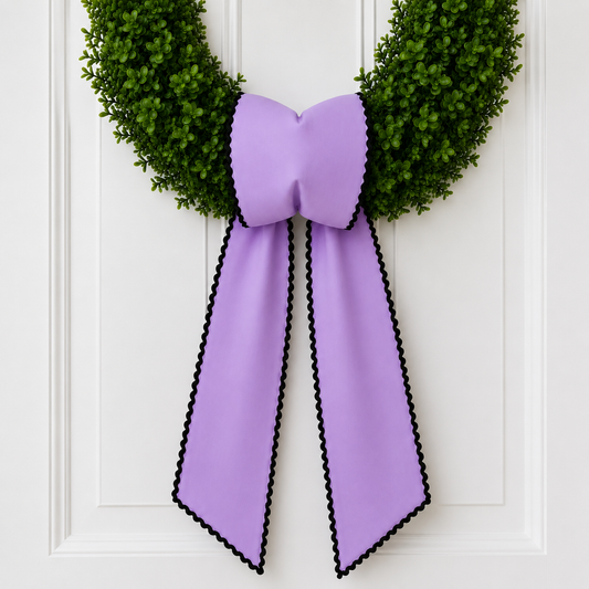 PREORDER | Boo & Bow Collection Fall Bow Wreath Sash -- Ric Rac
