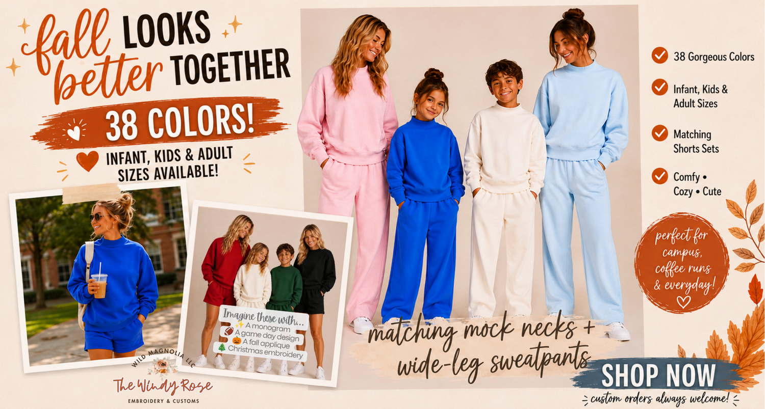 PREORDER | Mock Necks + Sets