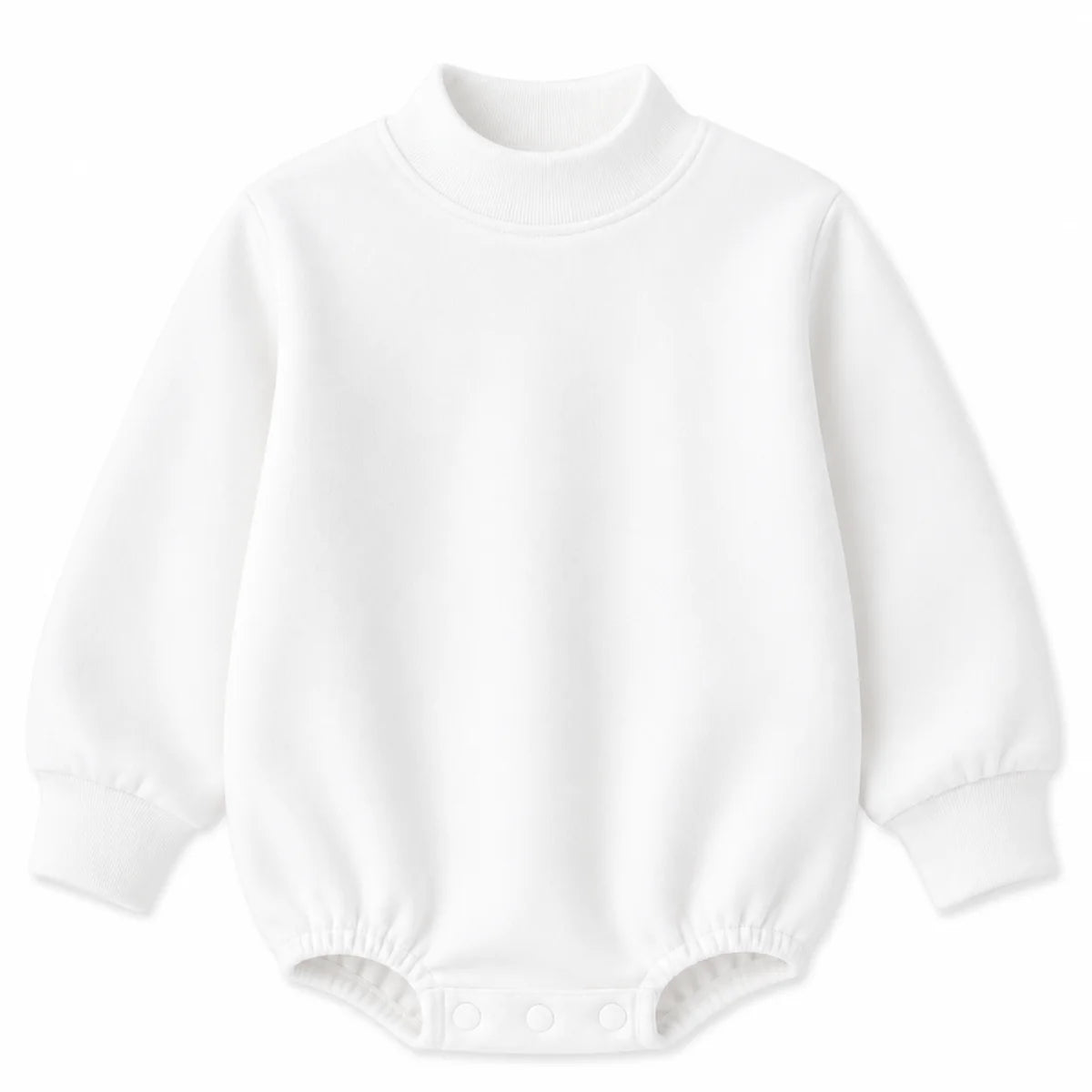 Premium Solid Mock Neck Baby Bubble | PRE-ORDER | 25 Colors