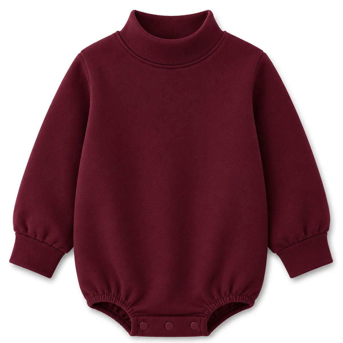 Premium Solid Mock Neck Baby Bubble | PRE-ORDER | 25 Colors