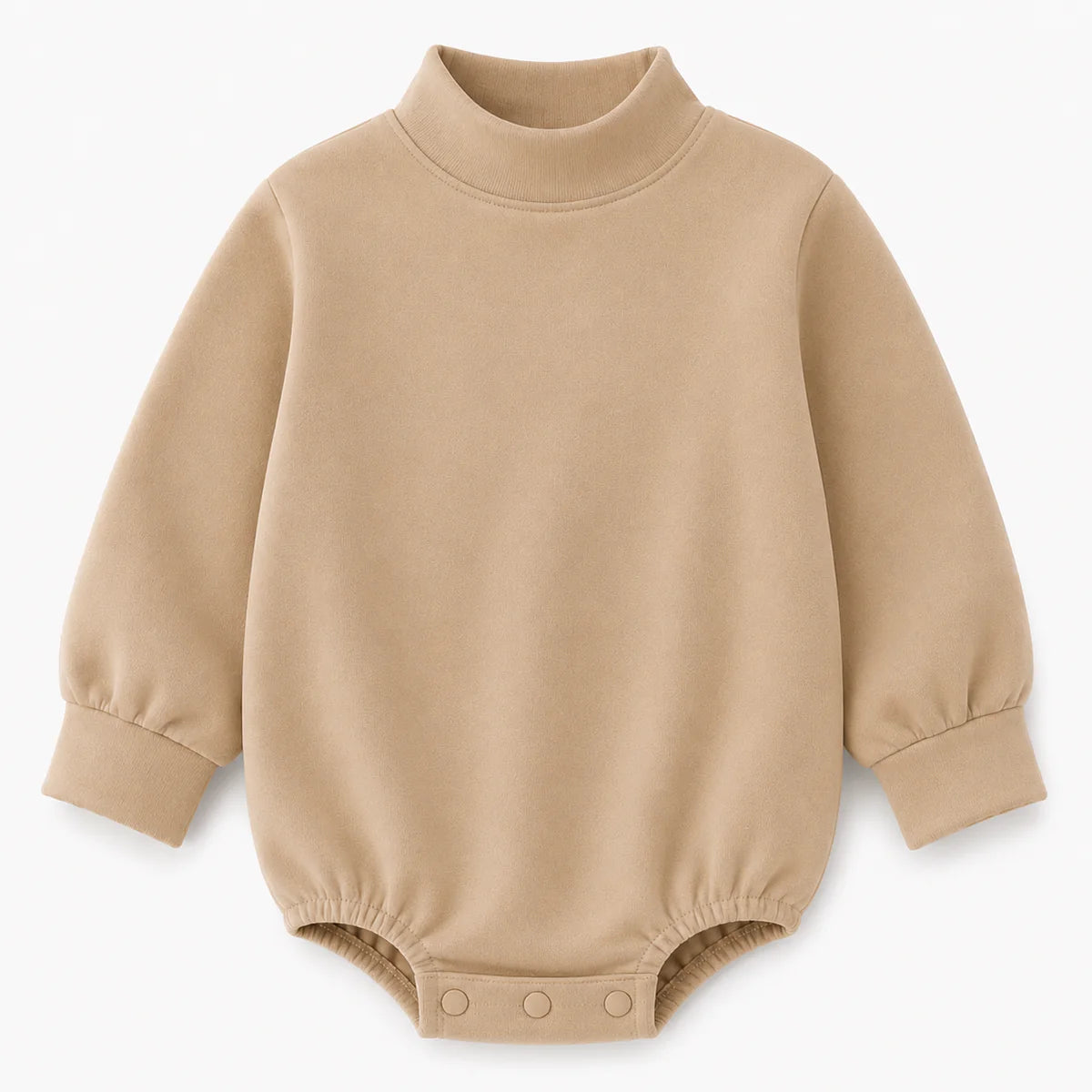 Premium Solid Mock Neck Baby Bubble | PRE-ORDER | 25 Colors
