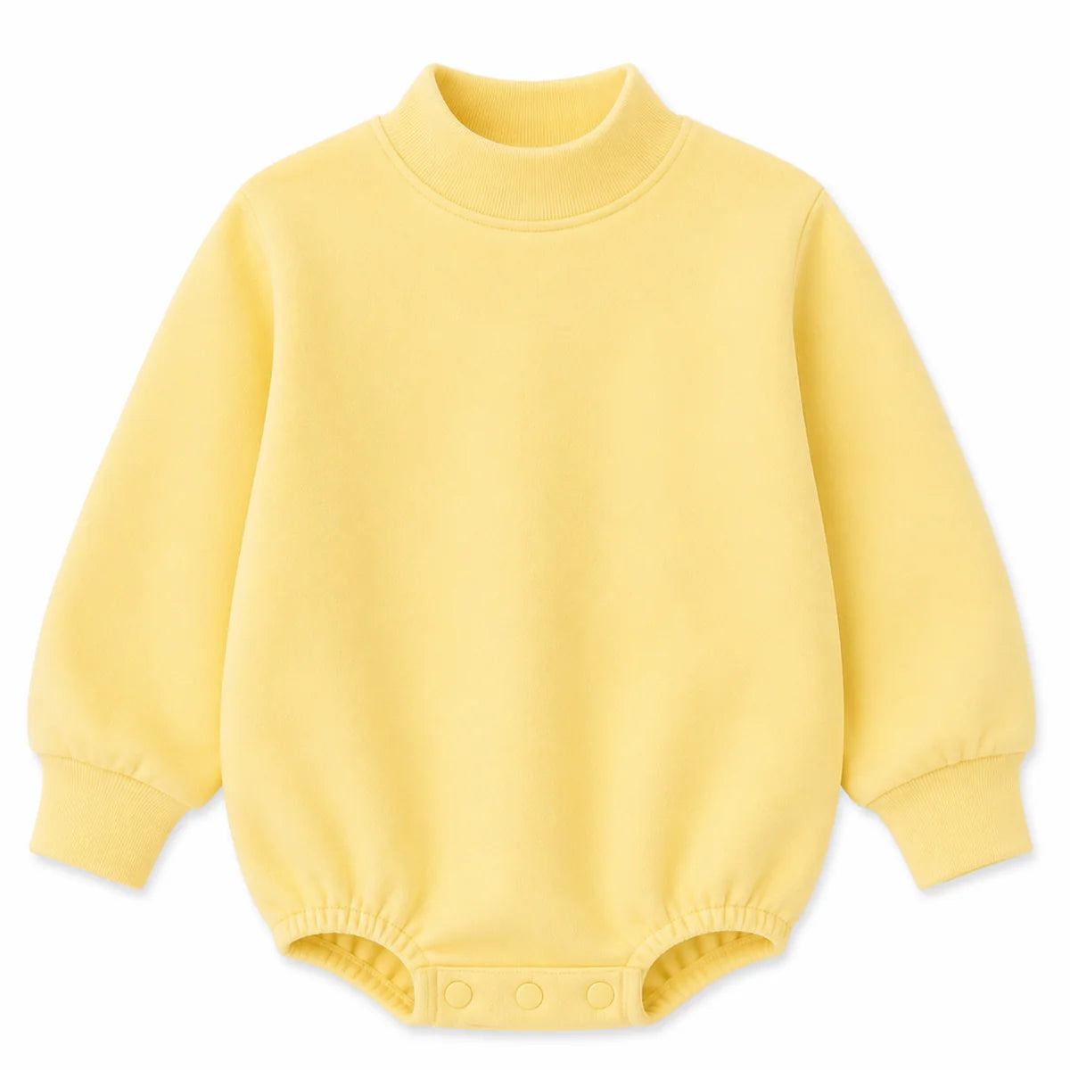 Premium Solid Mock Neck Baby Bubble | PRE-ORDER | 25 Colors
