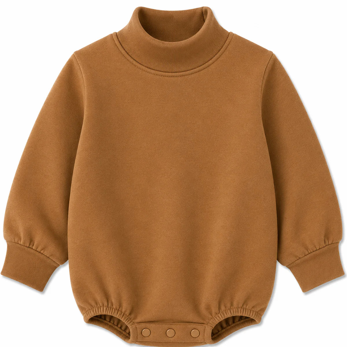 Premium Solid Mock Neck Baby Bubble | PRE-ORDER | 25 Colors