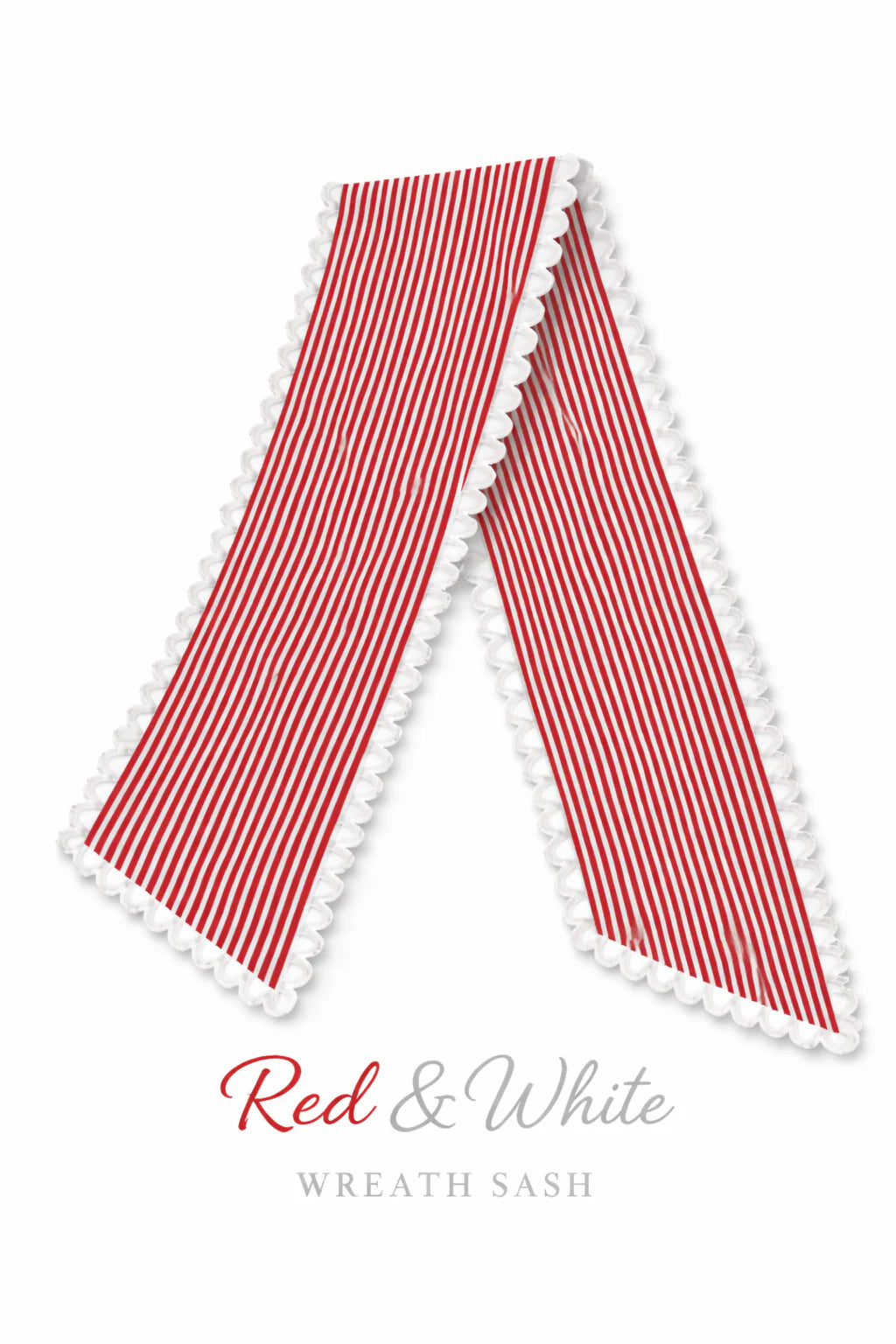 PREORDER | Game Day Wreath Sashes-- Ric Rac