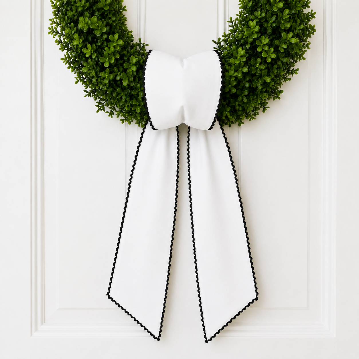 PREORDER | Boo & Bow Collection Fall Bow Wreath Sash -- Ric Rac
