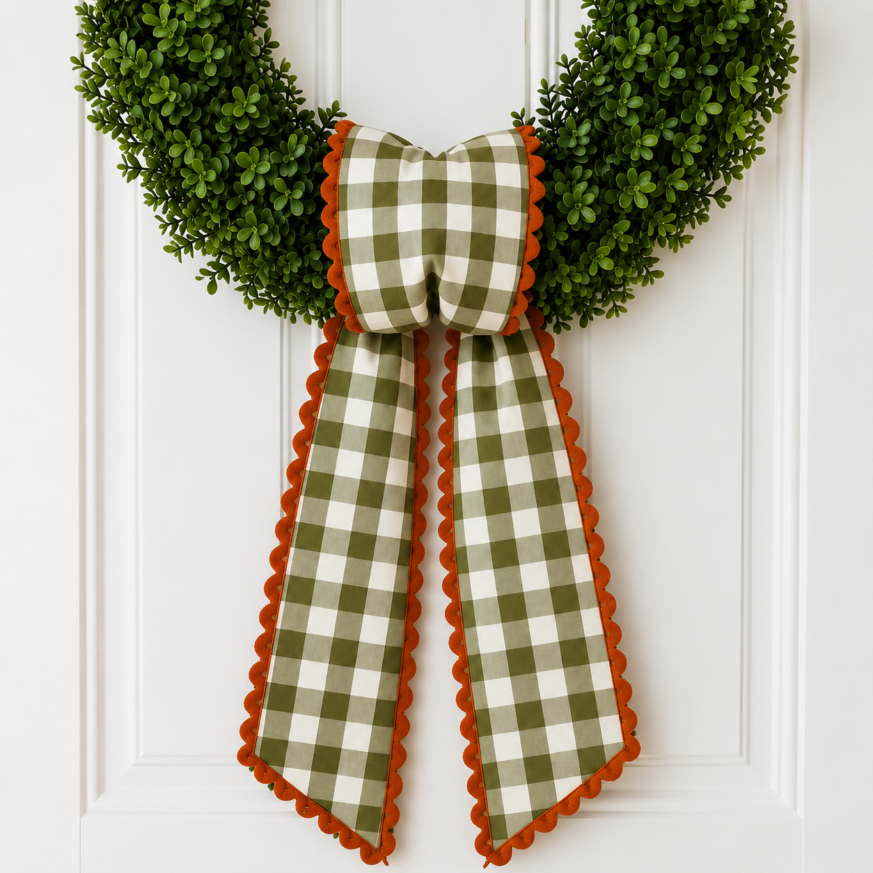 PREORDER | FALL BOW WREATH SASH -- Ric Rac