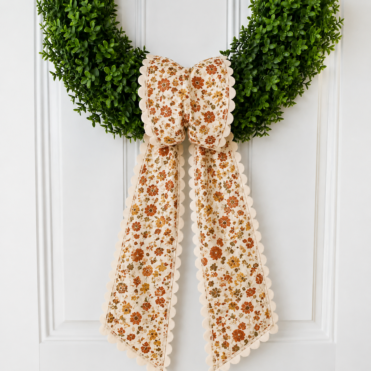 PREORDER | FALL BOW WREATH SASH -- Ric Rac