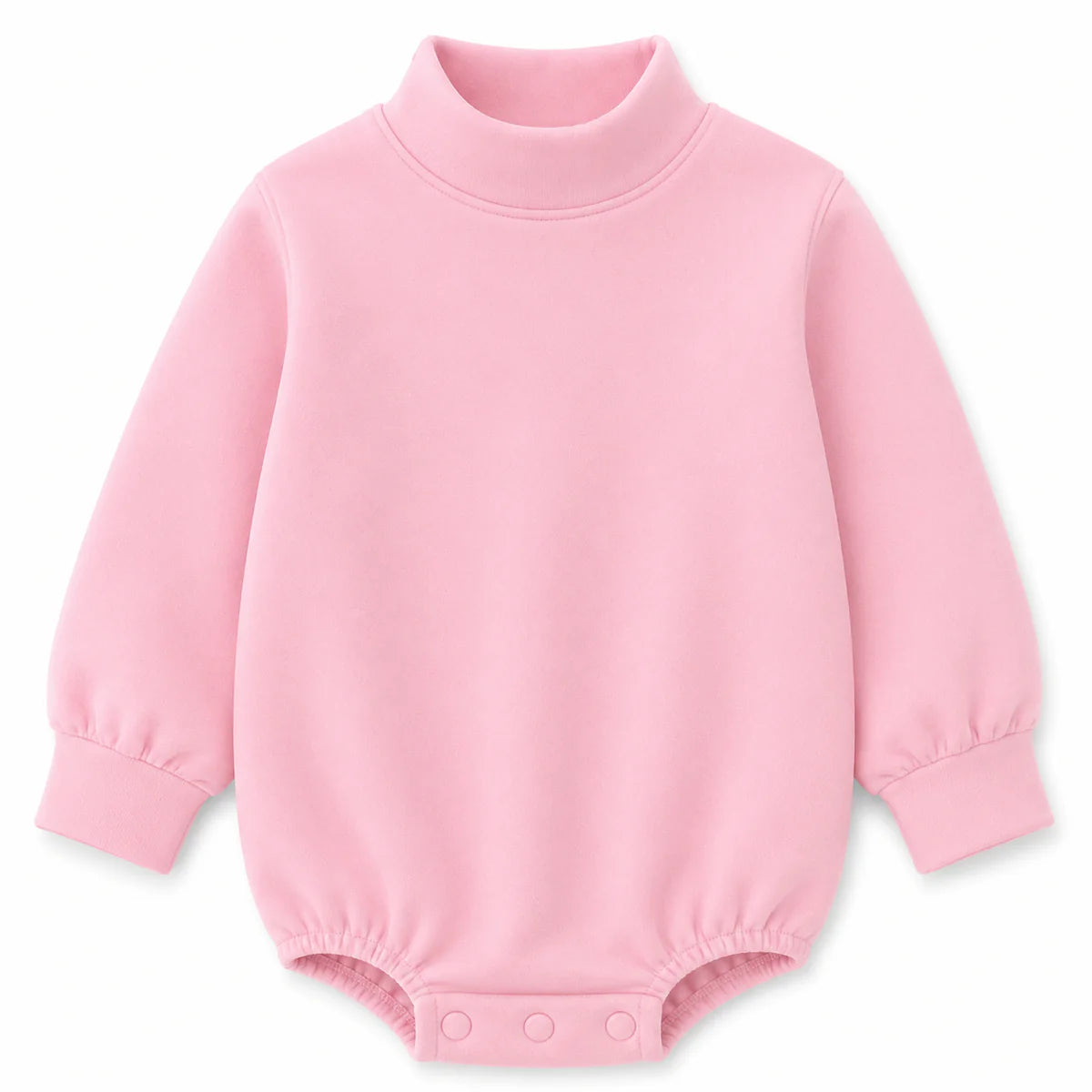 Premium Solid Mock Neck Baby Bubble | PRE-ORDER | 25 Colors
