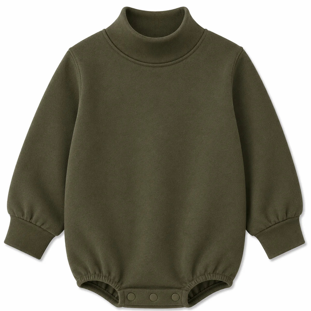 Premium Solid Mock Neck Baby Bubble | PRE-ORDER | 25 Colors