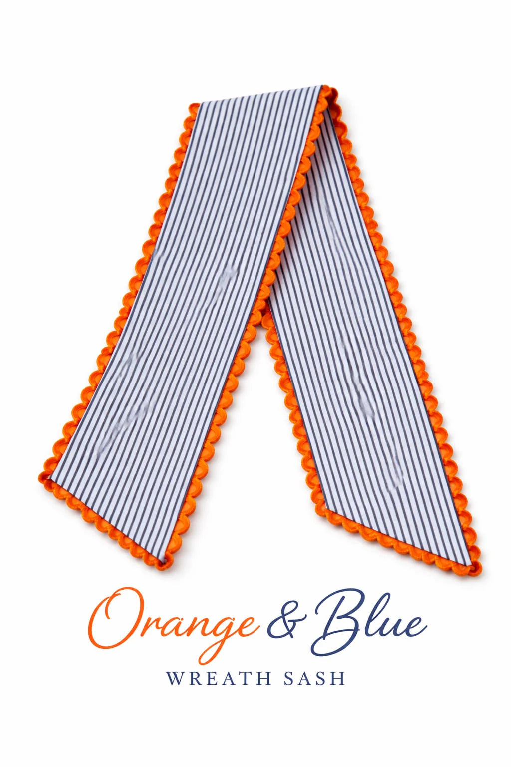 PREORDER | Game Day Wreath Sashes-- Ric Rac