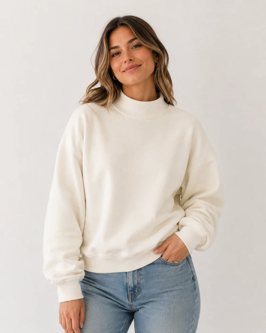 Premium Adult Mock Neck Sweatshirt | PRE-ORDER | 25 Colors