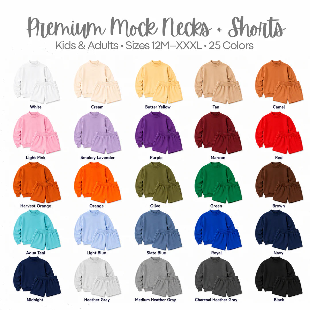 Premium Cotton Shorts with Pockets | PRE-ORDER | 25 Colors
